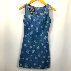 Vintage Daisy Denim dress